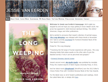 Tablet Screenshot of jessievaneerden.com